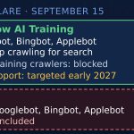 Cloudflare Adds Disallow AI Training: Its Block Setting Now Stops Googlebot Too