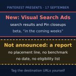 Pinterest Adds Visual Search Ads: The Format Is New, the Report Is Not