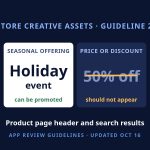 Apple Adds Guideline 2.3.14: No Specific or Discounted Pricing in App Store Creative Assets