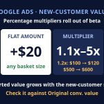 Google Ads Lets Retailers Multiply New-Customer Value Up to 5x: Reported ROAS Rises With the New-Customer Share