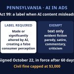 Pennsylvania’s AI Ad Law Labels Only Misleading Synthetic Content: Text-Only Ads Are Exempt